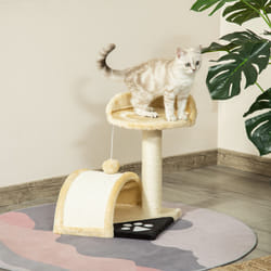 PawHut Cat Tree Kitten Scratching Scratcher Cosy Sisal Home Play Rest Activity