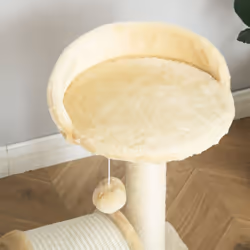 PawHut Cat Tree Kitten Scratching Scratcher Cosy Sisal Home Play Rest Activity - Additional view 7