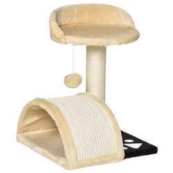 PawHut Cat Tree Kitten Scratching Scratcher Cosy Sisal Home Play Rest Activity - Additional view 8