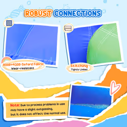 HOMCOM Bouncy Castle with Slide Inflatable Bouncer Kids Jumper Bounce Castle