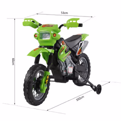 HOMCOM Kids Ride On Electric Motorbike | Kids Motorbike Ride On - Additional view 7