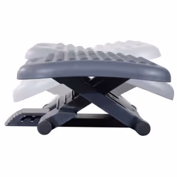 Homcom Adjustable Footrest | Office Footrest - Additional view 4