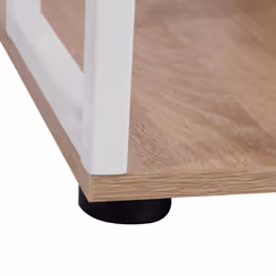 HOMCOM Computer PC Laptop Desk Table Shelf 2 Drawers Bookstore workstation - Additional view 7