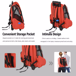 PawHut Pet Travel Backpack