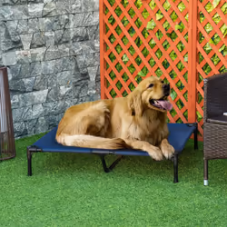 PawHut Pet Raised Bed Dog Cat Hammock Puppy Large Cots Camping Portable Outdoor