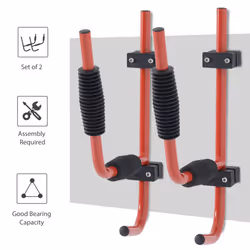 HOMCOM Kayak Wall Mount Rack Heavy Duty Storing Storage Hangers Canoe W/ Fixings