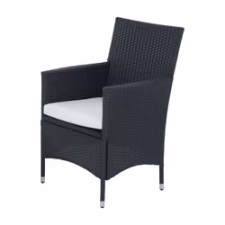 Outsunny Bistro Garden Furniture Set | Rattan Furniture Set - Additional view 4