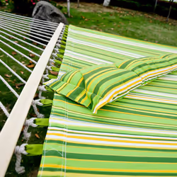 Outsunny Hammock Outdoor Garden Camping Hanging Swing Portable Travel Green - Additional view 7