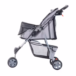 PawHut Cat & Dog Stroller | Kitten & Puppy Pram Dog Stroller