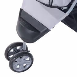 PawHut Cat & Dog Stroller | Kitten & Puppy Pram Dog Stroller - Additional view 5