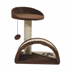 PawHut Cat Tree Kitten Scratching Scratcher Cosy Sisal Home Play Rest Activity - Additional view 6