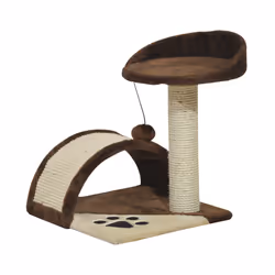 PawHut Cat Tree Kitten Scratching Scratcher Cosy Sisal Home Play Rest Activity - Additional view 8