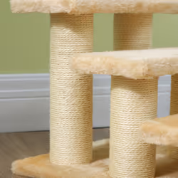PawHut Cat Steps 3 Stairs Deluxe Pet Portable Easy Climb Assistance Lightweight - Additional view 6