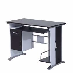 Homcom Wooden Workstation | Wooden Computer Desk