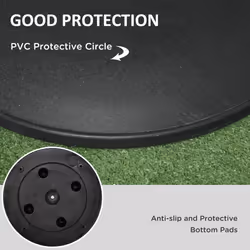 Outsunny 20kg Patio Sun Umbrella Base Durable Parasol Garden Stand Cement Round - Additional view 4