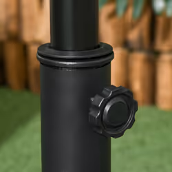 Outsunny 20kg Patio Sun Umbrella Base Durable Parasol Garden Stand Cement Round - Additional view 7