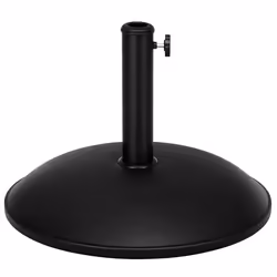 Outsunny 20kg Patio Sun Umbrella Base Durable Parasol Garden Stand Cement Round - Additional view 8