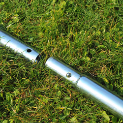 Outsunny Lawn Aerator Outdoor Grass Care Heavy Duty Garden Roller Manual Handle - Additional view 4