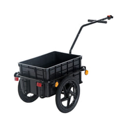 HOMCOM Foldable Bicycle Cargo Trailer With Waterproof Cover â 70L