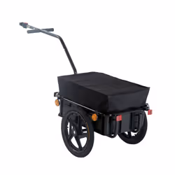 HOMCOM Foldable Bicycle Cargo Trailer With Waterproof Cover â 70L