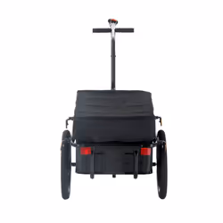 HOMCOM Foldable Bicycle Cargo Trailer With Waterproof Cover â 70L