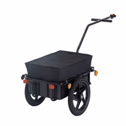 HOMCOM Foldable Bicycle Cargo Trailer With Waterproof Cover â 70L - Additional view 7