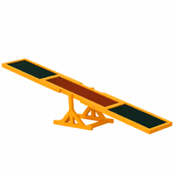 PawHut Wooden Pet Seesaw for Big Dogs with Anti-Slip Surface, Natural - Additional view 8