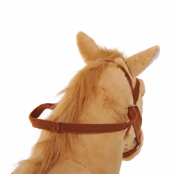 HOMCOM Children Standing Horse Plush Soft Ride On Toy Pony Kids Cuddly Game Play