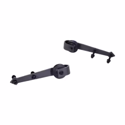 HOMCOM Sliding Wood Barn Door Track System Kit Hardware Set Stainless Steel - Additional view 7