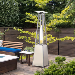Outsunny 13KW Pyramid Outdoor Garden Patio Heater