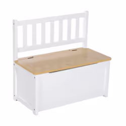 HOMCOM 4-Piece Set Kids Wood Table Chair Bench w/ Storage Function for 3 Years+ - Additional view 7