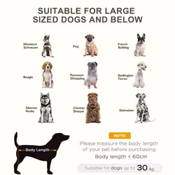 PawHut Large Pet Cot Portable Dog Cat Elevated Sleep Bed Camping - Additional view 8