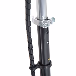 HOMCOM Foldable Powered Scooter with Adjustable Seat and Brake, Black - Additional view 6