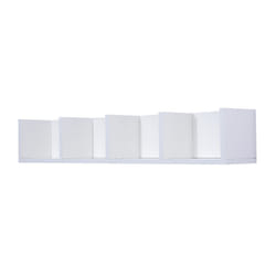 HOMCOM Wall Mount Storage Multi-Media CD DVD Display Shelf Center Rack