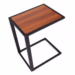 Homcom C Coffee Table | C Shape Side Table