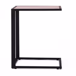 Homcom C Coffee Table | C Shape Side Table
