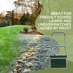 Outsunny 40L Lawn Roller Grass Ground Garden Push / Tow Landscaping Erasing Sod