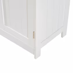 HOMCOM Basin Sink Vanity Cabinet Toilet Bathroom Shelf Door Storage Wooden - Additional view 7