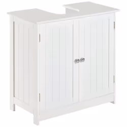 HOMCOM Basin Sink Vanity Cabinet Toilet Bathroom Shelf Door Storage Wooden - Additional view 8