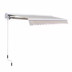 Outsunny Garden Door Awning Retractable Canopy Electric Patio Shelter 3M - Additional view 6