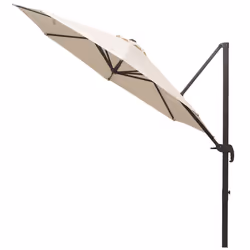 Outsunny 3m Roma Beige Cantilever Garden Umbrella - Additional view 5