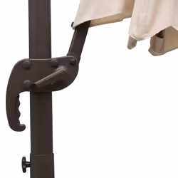 Outsunny 3m Roma Beige Cantilever Garden Umbrella - Additional view 6