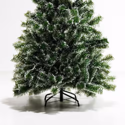Homcom Christmas Tree Artificial Xmas with Metal Stand - 5ft / 150cm - Additional view 4
