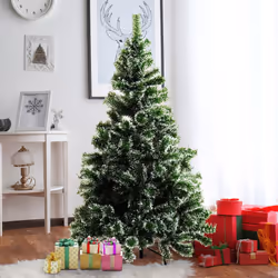 Homcom Christmas Tree Artificial Xmas with Metal Stand - 5ft / 150cm - Additional view 5