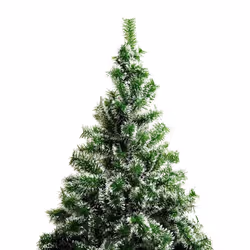Homcom Christmas Tree Artificial Xmas with Metal Stand - 7ft / 210cm