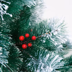 Homcom Christmas Tree Artificial Berry Xmas with Metal - 5ft / 150cm - Additional view 5