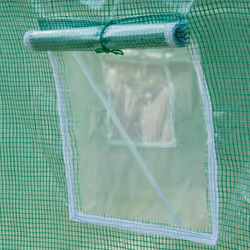 Outsunny Walk-In Polytunnel Greenhouse With Windows - 4m - Additional view 5