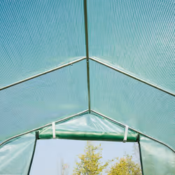 Outsunny Walk-In Polytunnel Greenhouse With Windows - 4m - Additional view 6