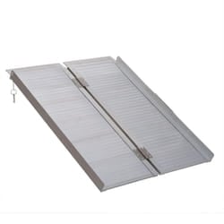 Homcom Portable Folding Aluminium Ramp Wheelchair Pet - 3ft