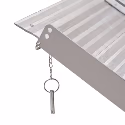 Homcom Portable Folding Aluminium Ramp Wheelchair Pet - 3ft - Additional view 4